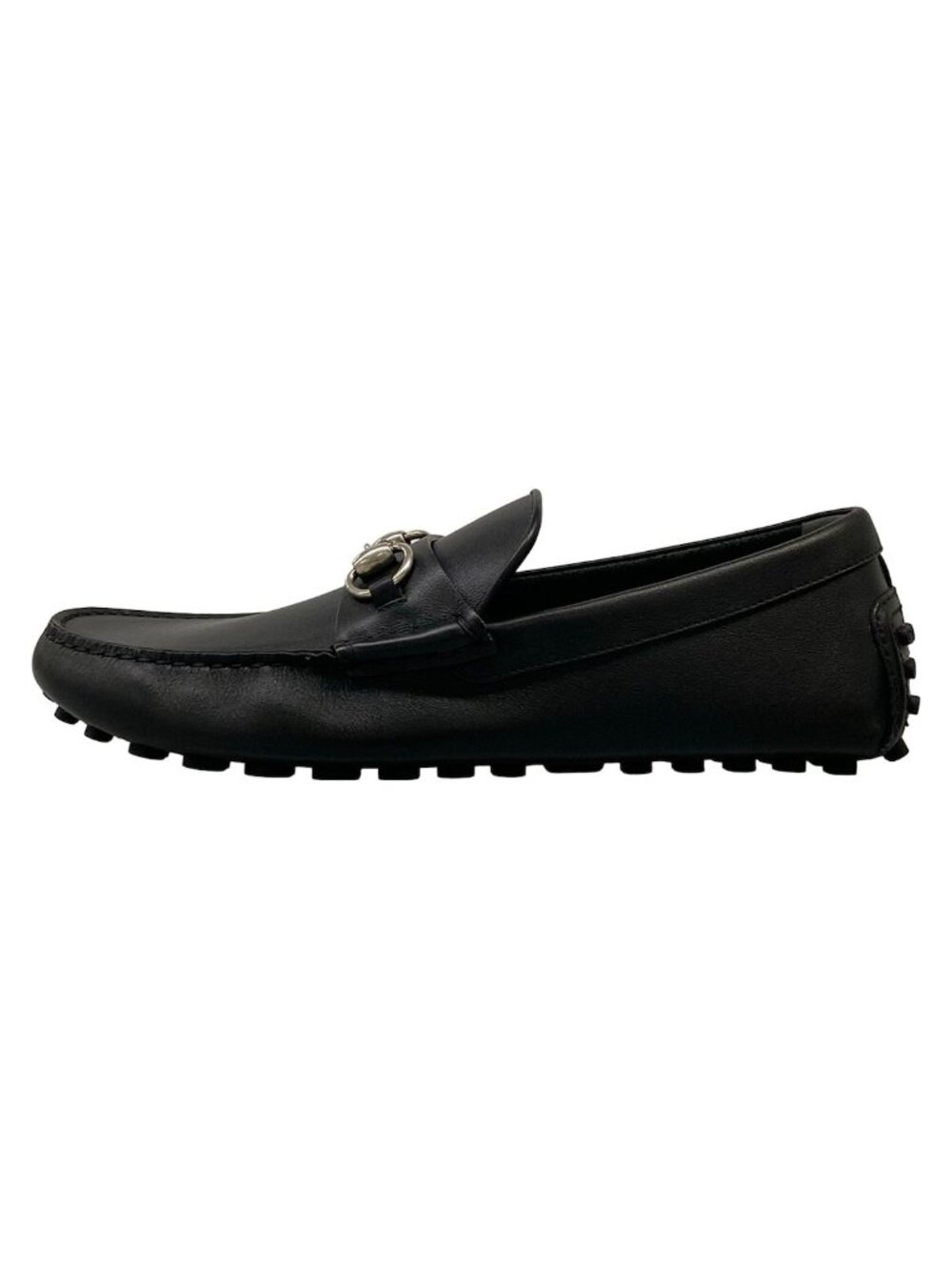 Gucci Loafers Horsebit Black Leather